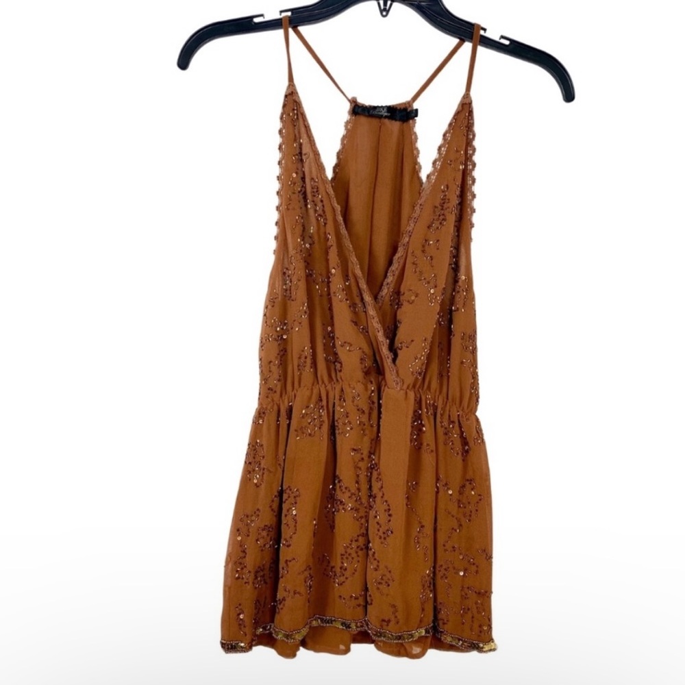 BKE Beaded Blouse